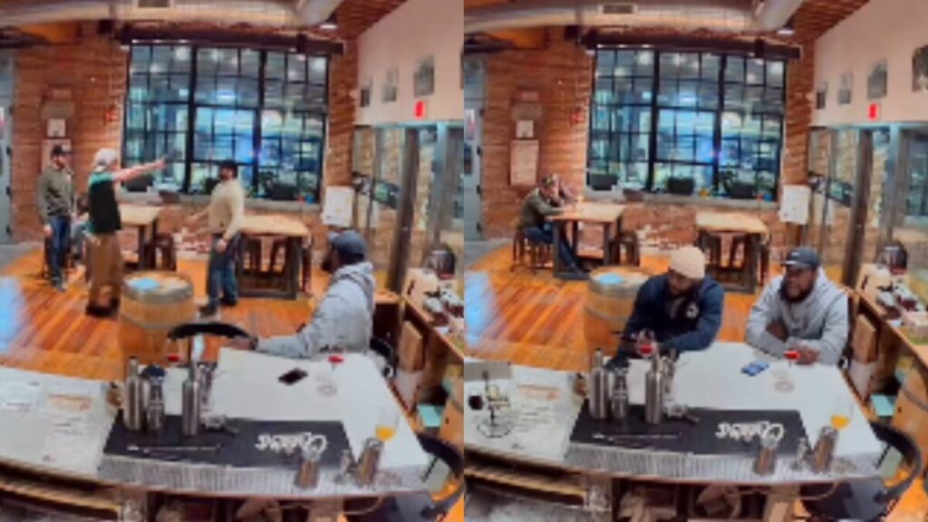 ‘Minding Their Business’: White Patron Falsely Accuses 2 Black Men of Flashing Gang Signs and Guns, Then Watches in Disbelief as Security Kicks Him Ou