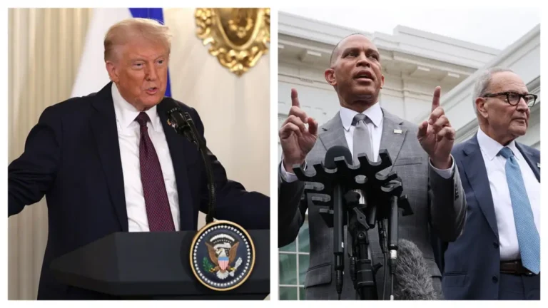 What a Shame: White House Started a Fight With Jeffries and Schumer on Cinco de Mayo — Schumer Hits Back With an Epstein Pic Trump Hopes No One Sees
