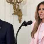 ‘Are You Kidding Me?’: Trump Forces Melania to Step Up Her First Lady Duties with ‘Cringe’ Lie, But That Look and the Room Laughing Tell a Different S