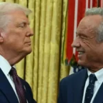 ‘Might Be Worse Than Trump’: New Pic of Trump and RFK Jr. Sparks Concern After Eagle-Eyed Viewers Notice the Same Strange Thing About Their Hand