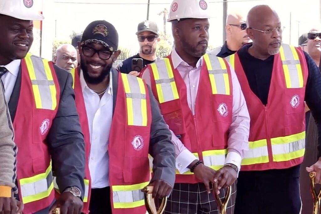 Kendrick Lamar Comes Home: A Celebration at Compton High School’s Groundbreaking Ceremony