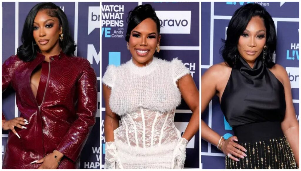 #RHOA Pettiness: Porsha & Kelli Trade ‘Scissoring’ Shade As Angela Slams THESE Housewives As ‘Minion’ & ‘Meat Munching Monique’