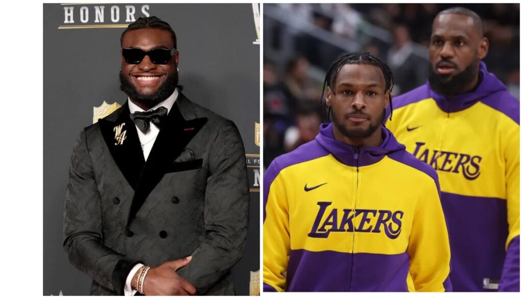LeBron James Jokes About The Bronny James, Will Anderson Jr. Lookalike Chatter, Calls NFL Player His ‘Fourth Child’