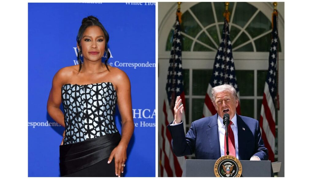 Trump Attacks Black Woman Reporter Rachel Scott For Asking Him What We All Want To Know Trump Attacks Black Woman Reporter Rachel Scott For Asking Him What We All Want To Know