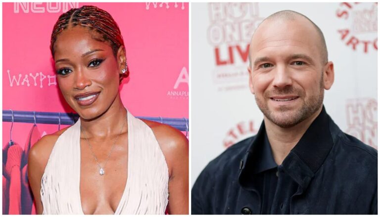 ‘Hot Ones’: Smooching Sweeties Keke Palmer & Sean Evans Spark Romance Rumors, Keke’s Mom Approves Of The Spicy Wing Wooing