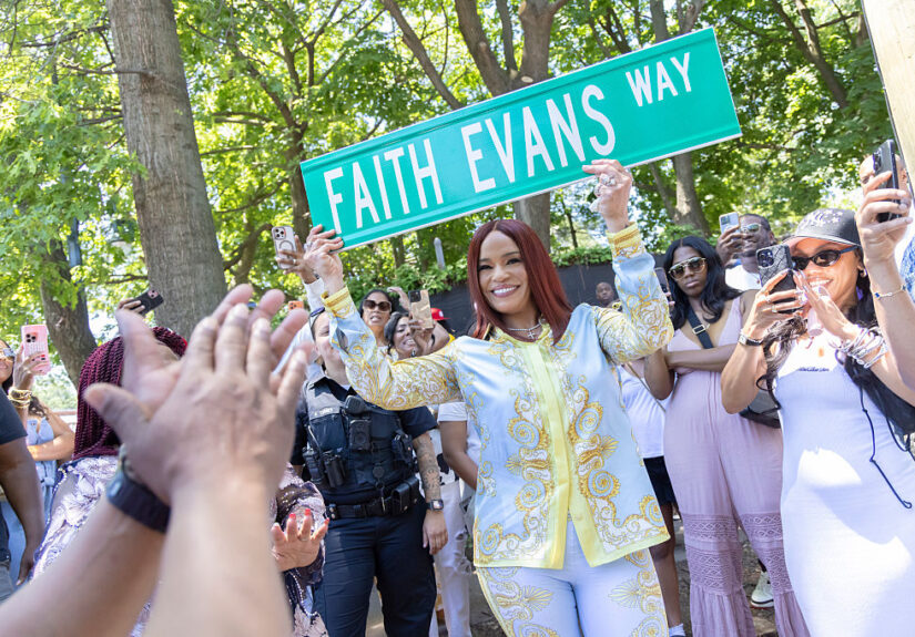 Love Like This: Faith Evans Honored With Street Name In Hometown Of Newark, NJ Love Like This: Faith Evans Honored With Street Name In Hometown Of Newark, NJ