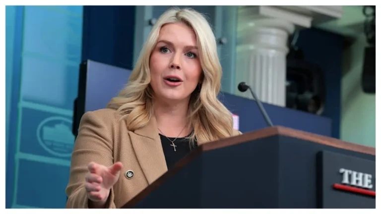‘Desperate!’: Karoline Leavitt Returns to Work and Humiliates Herself Defending Trump’s Reflecting Pool — And Social Media Gave Her a Perfect Welcome