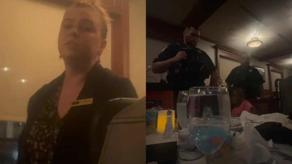‘Put It with the Trash’: White Ruth’s Chris Manager Calls Cops on Black Father Over Tossed Food, Then Her Own Actions Come Back to Haunt Her