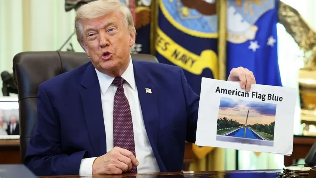 ‘We All Saw It’: Trump Has a Meltdown as His Dream Reflecting Pool Falls Apart in Real Time, Forcing One Painful Decision He Tried to Avoid ‘We All Saw It’: Trump Has a Meltdown as His Dream Reflecting Pool Falls Apart in Real Time, Forcing One Painful Decision He Tried to Avoid