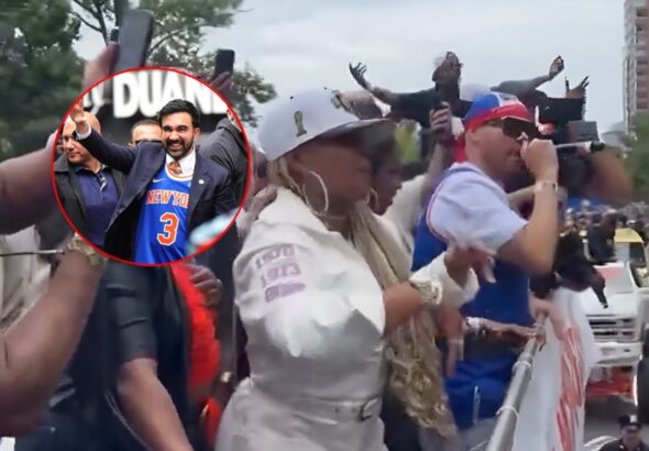 Rappers Hit the New York Knicks Championship Parade