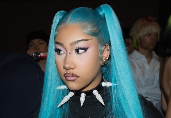 North West Shows Off New Lip Piercings at Paris Fashion Week