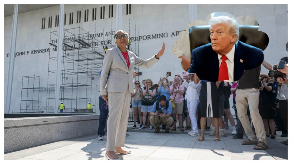‘The Win’: Trump Tried to Bury His Kennedy Center Humiliation Under a Tarp, But a Viral Video Filmed Inside Just Made Sure He’ll Never Live This Down ‘The Win’: Trump Tried to Bury His Kennedy Center Humiliation Under a Tarp, But a Viral Video Filmed Inside Just Made Sure He’ll Never Live This Down