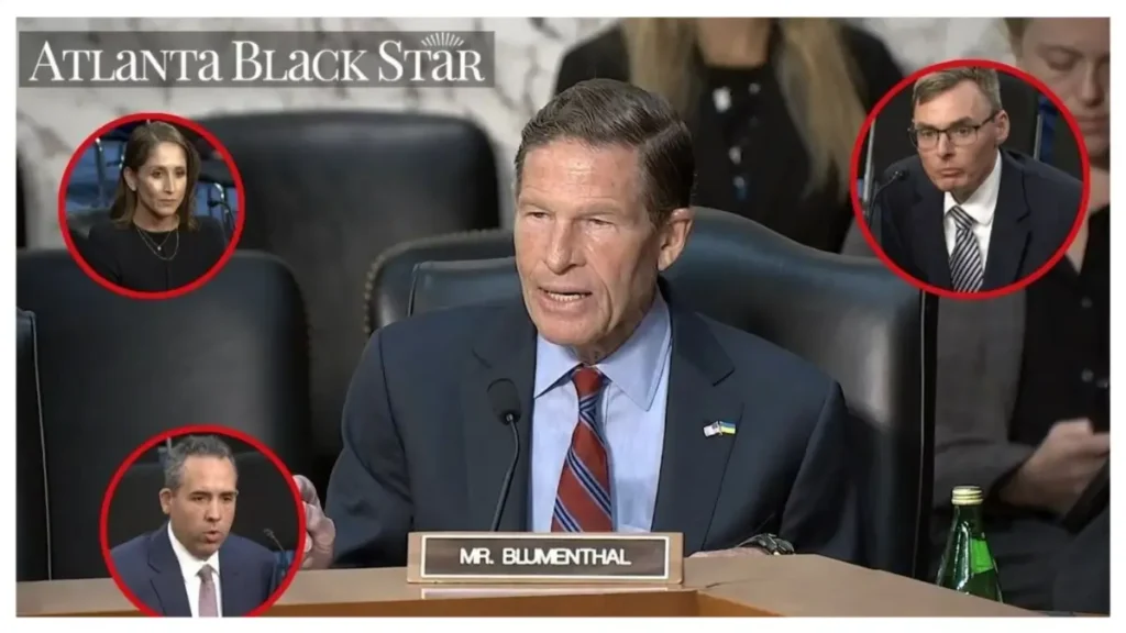 ‘You Disqualify Yourself’: Blumenthal Asked Three Trump Judicial Nominees the Same Question — By the Time They Realized Where He Was Going, It Was Too Late ‘You Disqualify Yourself’: Blumenthal Asked Three Trump Judicial Nominees the Same Question — By the Time They Realized Where He Was Going, It Was Too Late