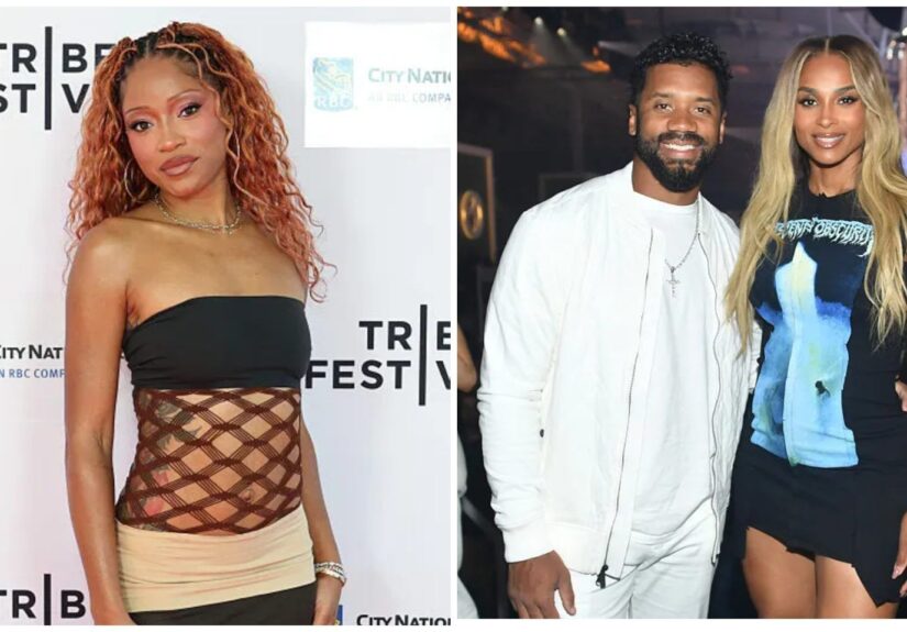 Keke Palmer Asks Ciara & Russell Wilson To Work Their Matchmaking Magic On Her: ‘Who Y’all See For Me?’