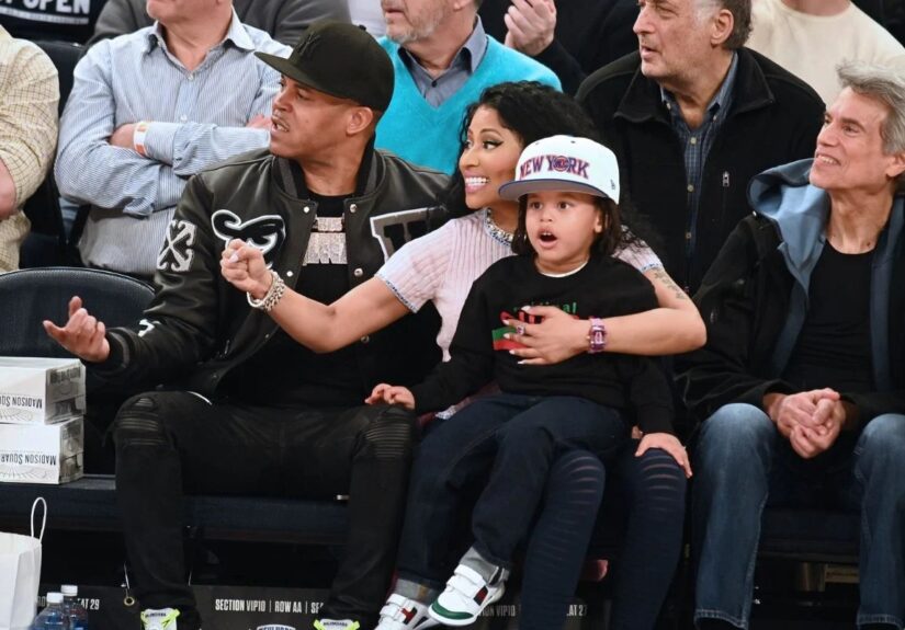 Nicki Minaj Brings Kenneth Petty And Papa Bear To FIFA World Cup Games Nicki Minaj Brings Kenneth Petty And Papa Bear To FIFA World Cup Games