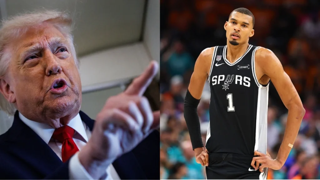 ‘He’s a Kid!’: Wemby Under Intense Fire After His Viral Pre-Game Decision Triggers a Massive Political Firestorm and a Message from Trump