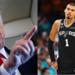 ‘He’s a Kid!’: Wemby Under Intense Fire After His Viral Pre-Game Decision Triggers a Massive Political Firestorm and a Message from Trump
