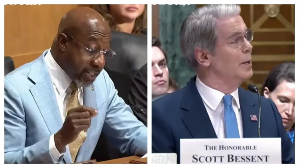 ‘Sir, Yes or No!’: Warnock Had Bessent Trapped and Wouldn’t Let Him Breathe — Then Asked the One Question That Broke Him Open in Front of Everyone ‘Sir, Yes or No!’: Warnock Had Bessent Trapped and Wouldn’t Let Him Breathe — Then Asked the One Question That Broke Him Open in Front of Everyone