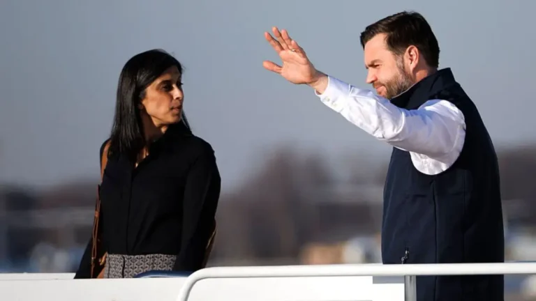 ‘Creepy’: Usha Vance Refuses to Stay Quiet After Her Cheap Pregnancy Outfit on Live TV Is Picked Apart—Then JD Vance’s Response Sparks Fresh Outrage ‘Creepy’: Usha Vance Refuses to Stay Quiet After Her Cheap Pregnancy Outfit on Live TV Is Picked Apart—Then JD Vance’s Response Sparks Fresh Outrage