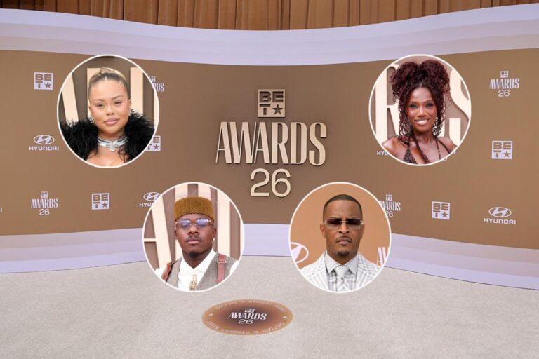 See All the Rappers Who Showed Out on 2026 BET Awards Gold Carpet See All the Rappers Who Showed Out on 2026 BET Awards Gold Carpet