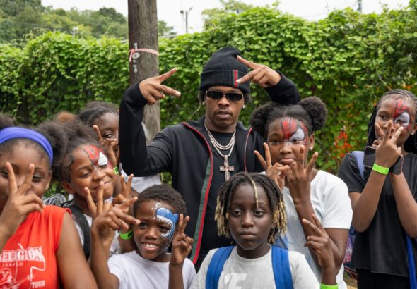 Lil Baby Back To School Fest Atlanta: Rapper Gives Free Clothes And Haircuts To 4,000 Kids Lil Baby Back To School Fest Atlanta: Rapper Gives Free Clothes And Haircuts To 4,000 Kids