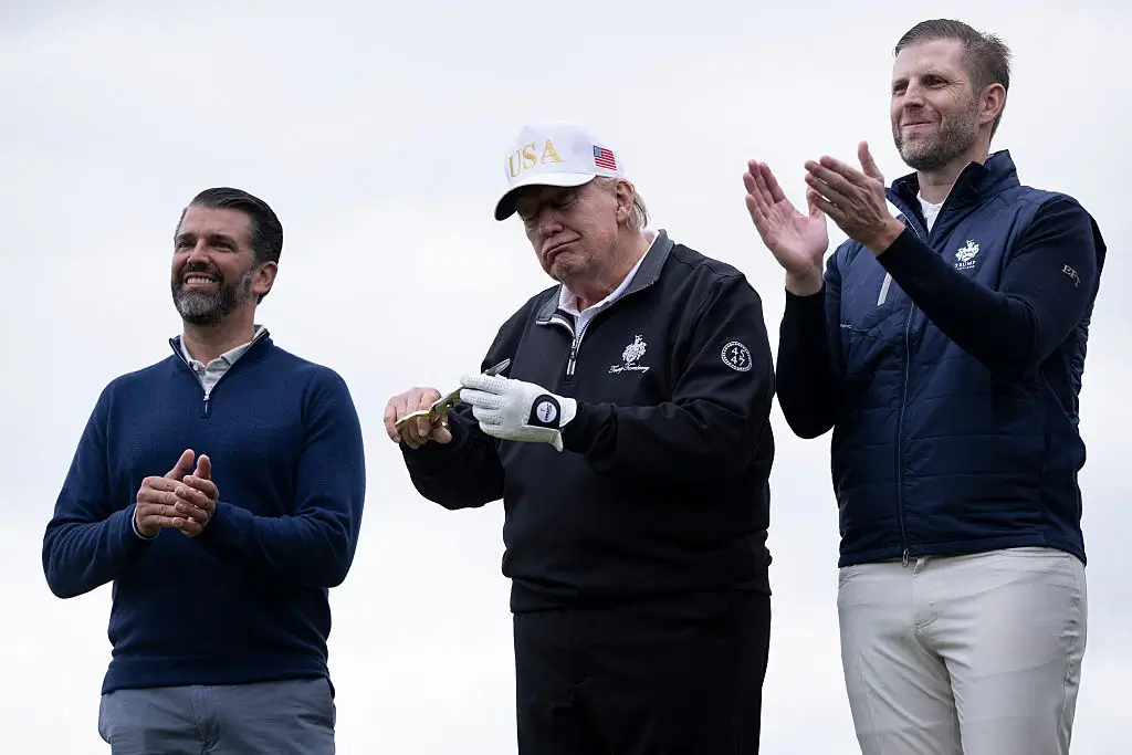 Why Does Trump Look So Weird In That White House Photo With Don Jr. And Eric And What Are People Really Seeing? Why Does Trump Look So Weird In That White House Photo With Don Jr. And Eric And What Are People Really Seeing?
